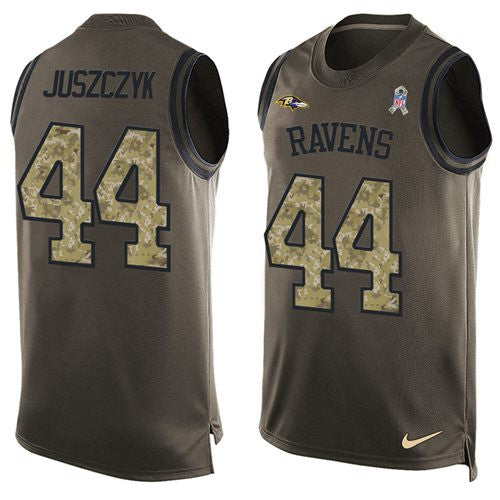 Kyle Juszczyk Baltimore Ravens green Salute To Service jersey