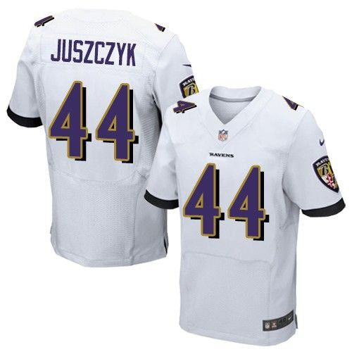 Kyle Juszczyk Baltimore Ravens white Elite jersey