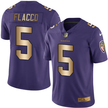 Joe Flacco Baltimore Ravens purple Limited jersey