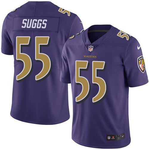 Terrell Suggs Baltimore Ravens purple Limited jersey