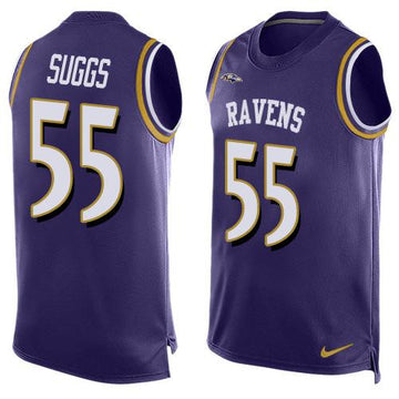 Terrell Suggs Baltimore Ravens purple Limited jersey