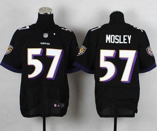 C.J. Mosley Baltimore Ravens black Elite jersey