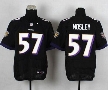 C.J. Mosley Baltimore Ravens black Elite jersey