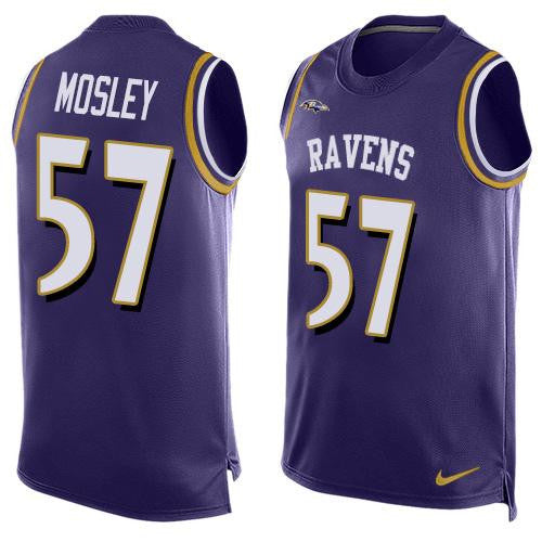 C.J. Mosley Baltimore Ravens purple Limited jersey
