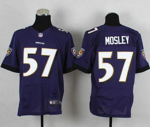 C.J. Mosley Baltimore Ravens purple Elite jersey