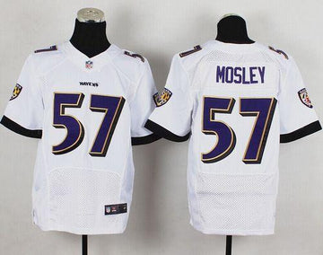 C.J. Mosley Baltimore Ravens white Elite jersey