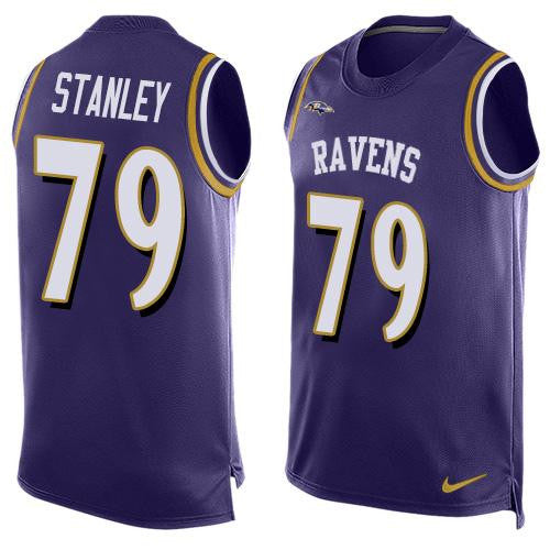 Ronnie Stanley Baltimore Ravens purple Limited jersey