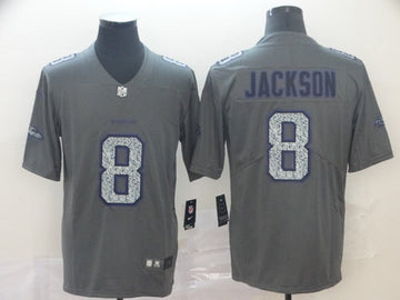 Lamar Jackson Baltimore Ravens gray Vapor jersey