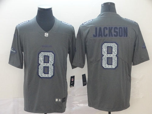 Lamar Jackson Baltimore Ravens gray Vapor jersey