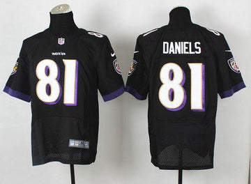 Owen Daniels Baltimore Ravens black Elite jersey