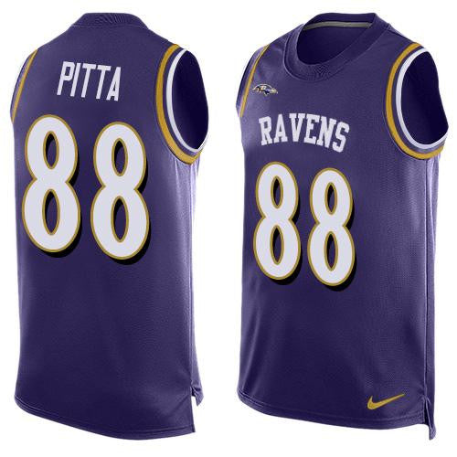 Dennis Pitta Baltimore Ravens purple Limited jersey