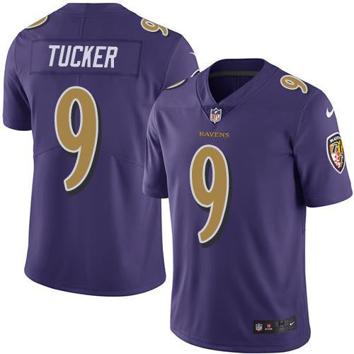 Justin Tucker Baltimore Ravens purple Limited jersey