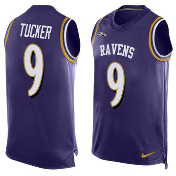 Justin Tucker Baltimore Ravens purple Limited jersey