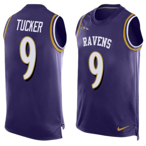 Justin Tucker Baltimore Ravens purple Limited jersey