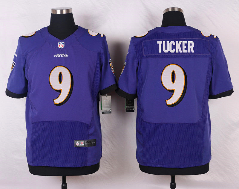 Justin Tucker Baltimore Ravens purple Elite jersey