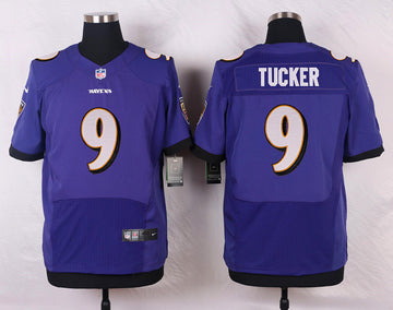 Justin Tucker Baltimore Ravens purple Elite jersey