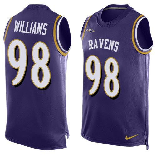 Brandon Williams Baltimore Ravens purple Limited jersey