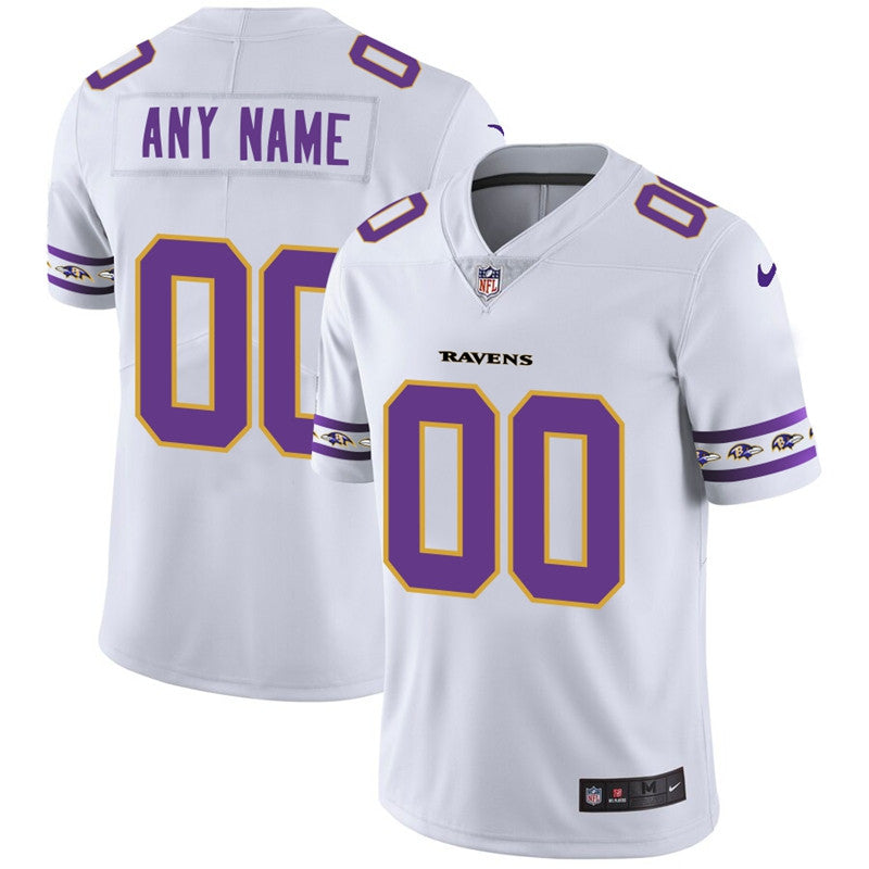 Baltimore Ravens white Vapor jersey