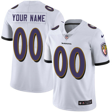 Baltimore Ravens white Vapor jersey