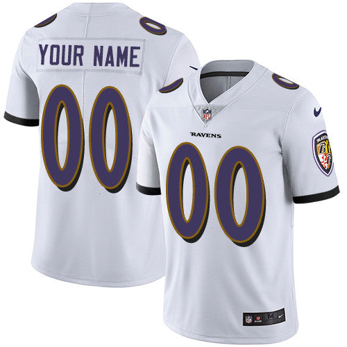Baltimore Ravens white Vapor jersey