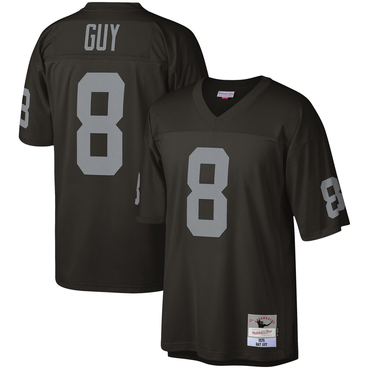 Ray Guy Las Vegas Raiders black jersey
