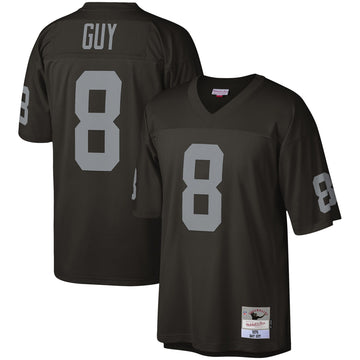 Ray Guy Las Vegas Raiders black jersey