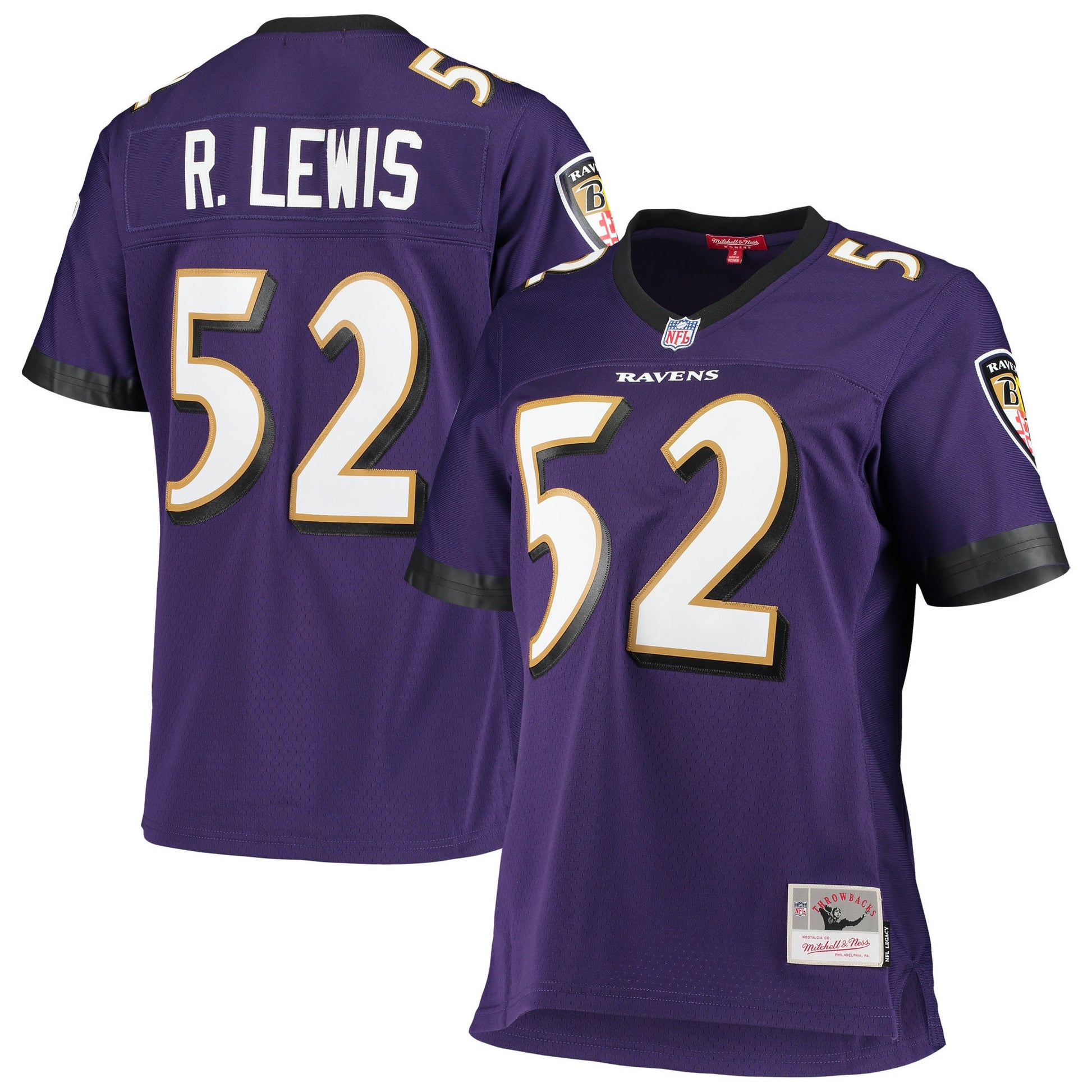 Ray Lewis Baltimore Ravens purple jersey