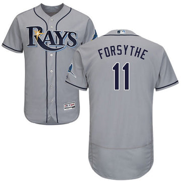 Logan Forsythe Tampa Bay Rays gray jersey