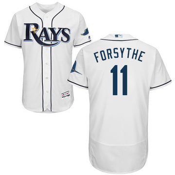 Logan Forsythe Tampa Bay Rays white jersey