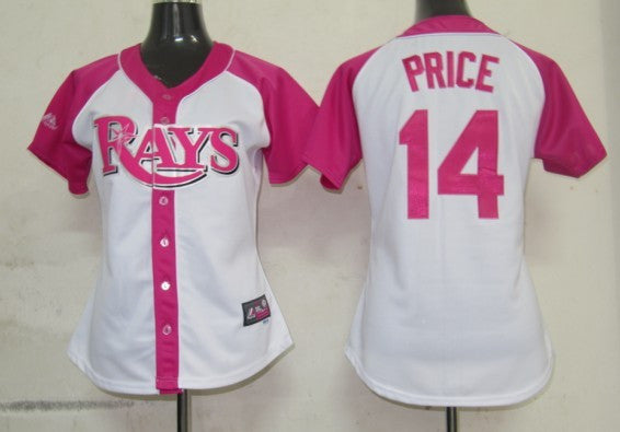 Price Women Tampa Bay Rays pink Fashion jersey
