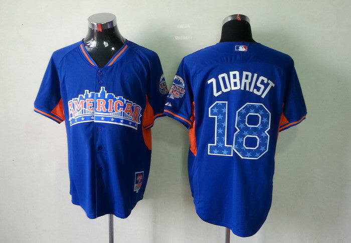 Zobrist Tampa Bay Rays blue jersey