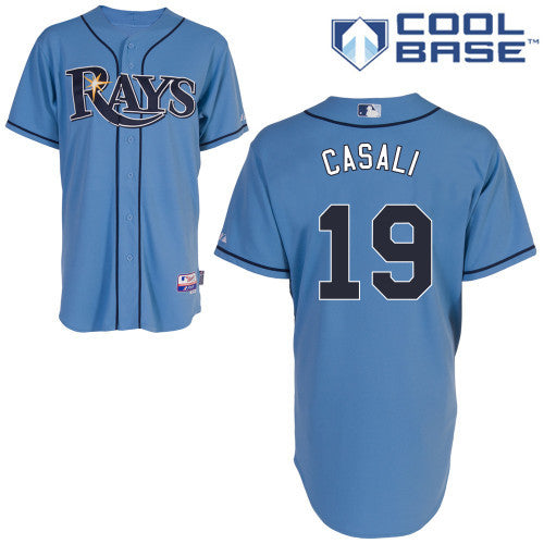 Casali Tampa Bay Rays blue jersey