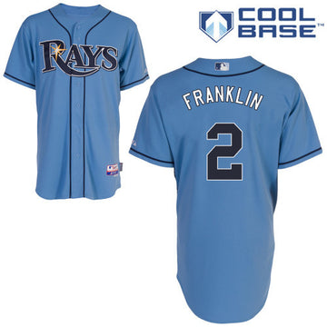 Franklin Tampa Bay Rays blue jersey