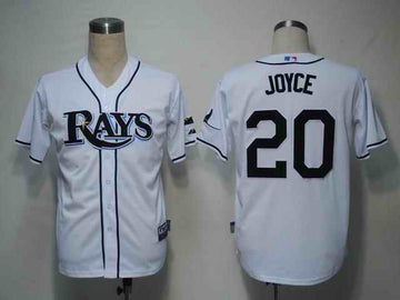 Joyce Tampa Bay Rays white jersey