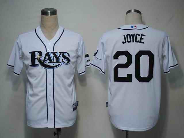 Joyce Tampa Bay Rays white jersey