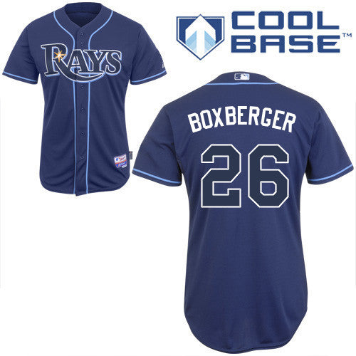 Boxberger Tampa Bay Rays blue jersey