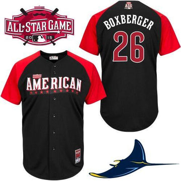 Rays Brad Boxberger American League All-Star black All-Star jersey