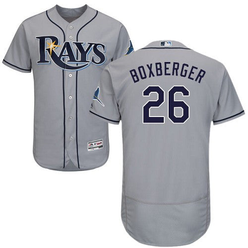 Brad Boxberger Tampa Bay Rays gray jersey