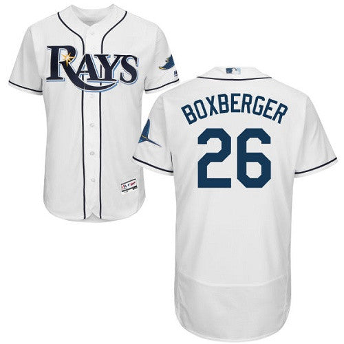 Brad Boxberger Tampa Bay Rays white jersey