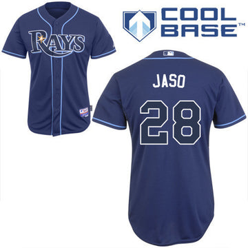 Jaso Tampa Bay Rays blue jersey