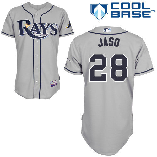 Jaso Tampa Bay Rays white jersey