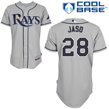 Jaso Tampa Bay Rays white jersey