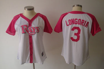 Evan Longoria Tampa Bay Rays white Fashion jersey