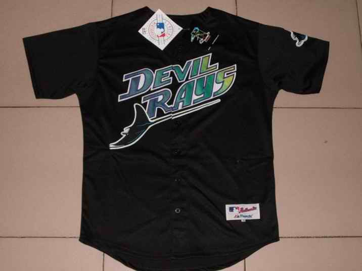 Longoria Tampa Bay Rays black jersey