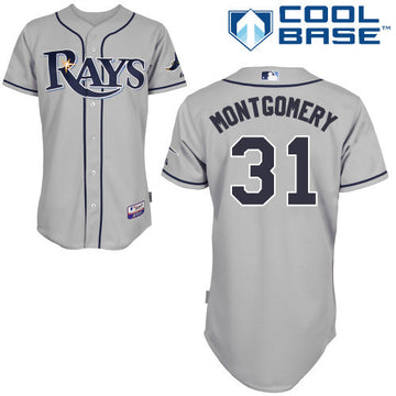 Montgomery Tampa Bay Rays grey jersey