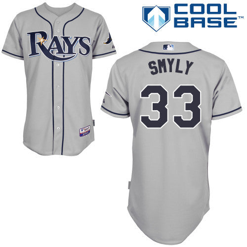 Smyly Tampa Bay Rays grey jersey