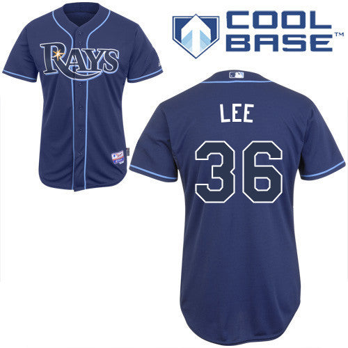 Lee Tampa Bay Rays blue jersey