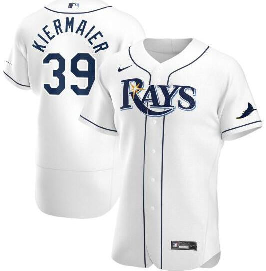 Kevin Kiermaier Tampa Bay Rays white jersey
