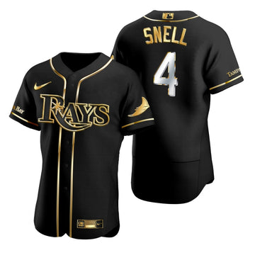 Blake Snell Tampa Bay Rays black jersey