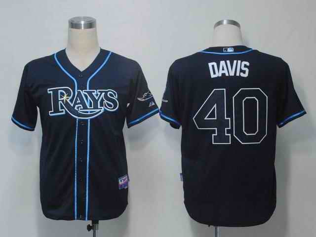 Davis Tampa Bay Rays blue jersey